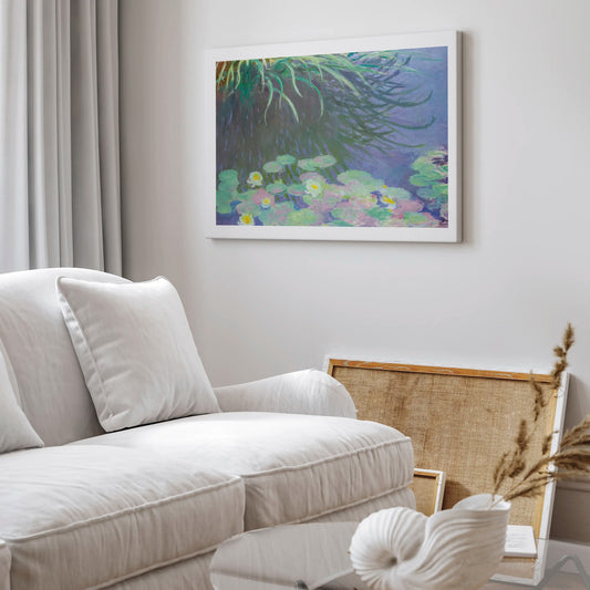 claude_monet_nympheas_with_reflections_of_tall_grass_1914_n170_13