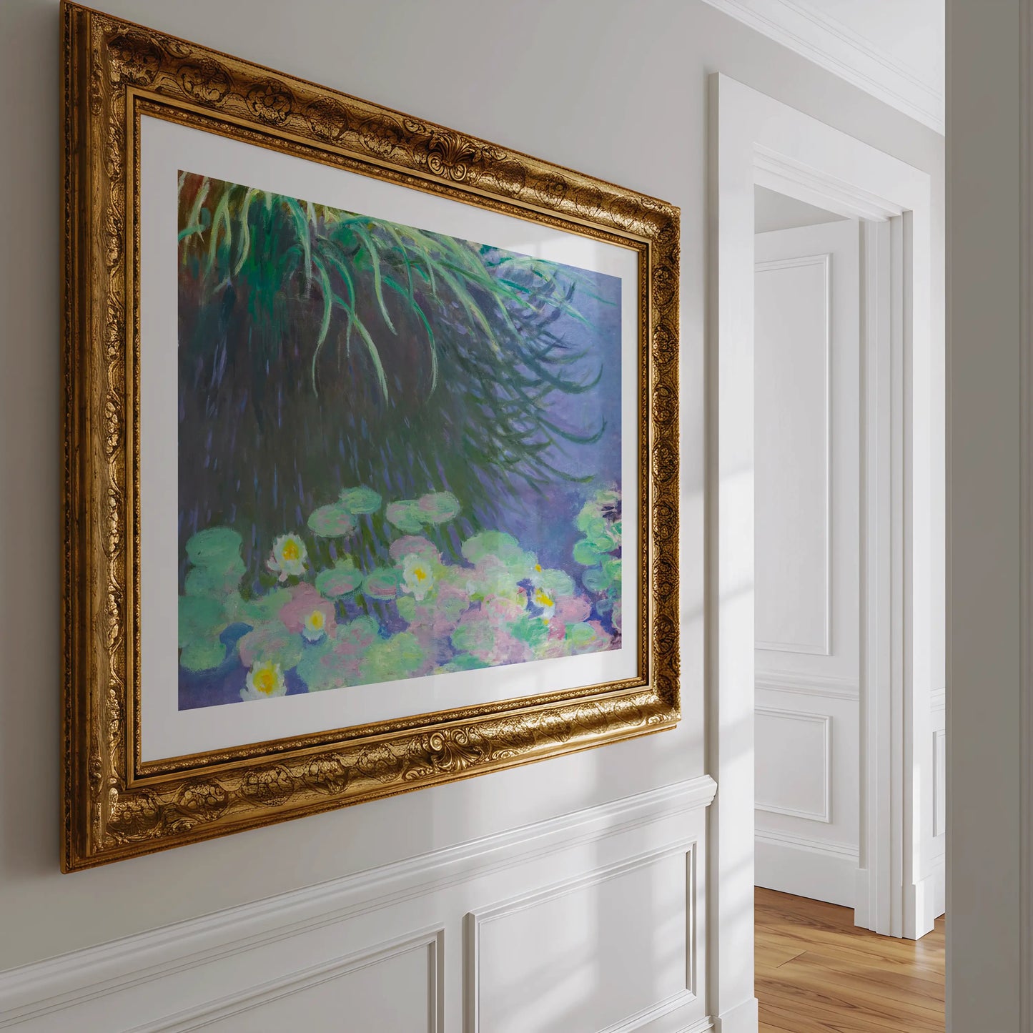 claude_monet_nympheas_with_reflections_of_tall_grass_1914_n170_8