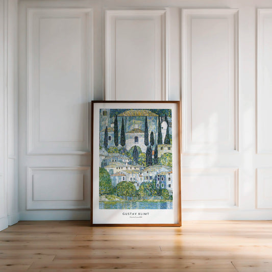 gustav_klimt_church_in_cassone_1913_n138_6