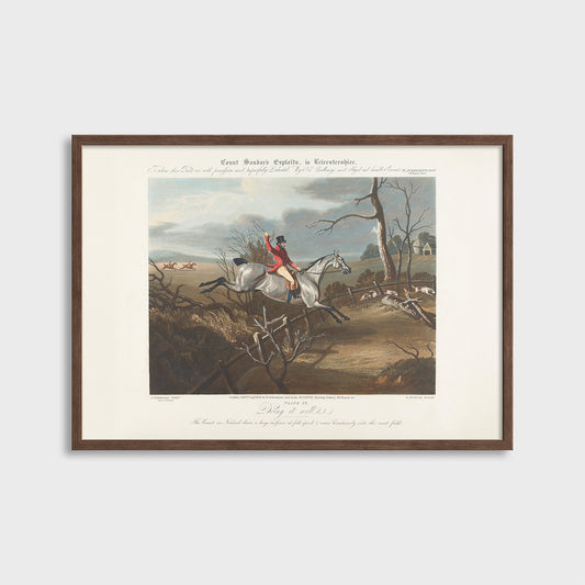 Hrabia Sandor w Leicestershire - John Ferneley (1833) - Wydruk Nr 109