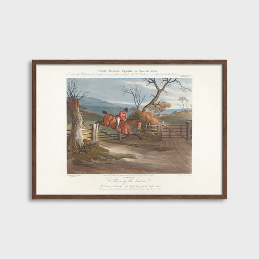 Hrabia Sandor w Leicestershire - John Ferneley (1833) - Wydruk Nr 111