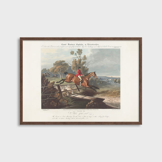 Hrabia Sandor w Leicestershire - John Ferneley (1833) - Wydruk Nr 112