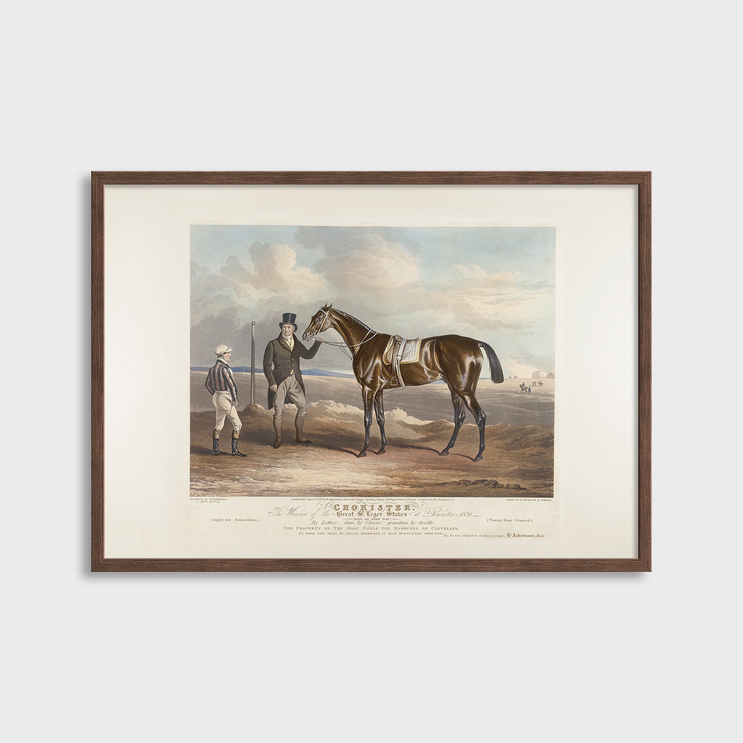 Chorister - Winner of the Great St. Leger Stakes (1831) J. Ferneley - Fine Art Print N 115