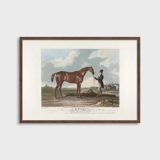 St. Giles - Zwycięzca Epsom Derby Stakes (1832) J. Ferneley - Wydruk Nr 116